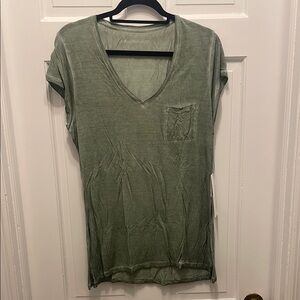 Calvin Klein Jeans Green Relaxed Short Sleeve Tee